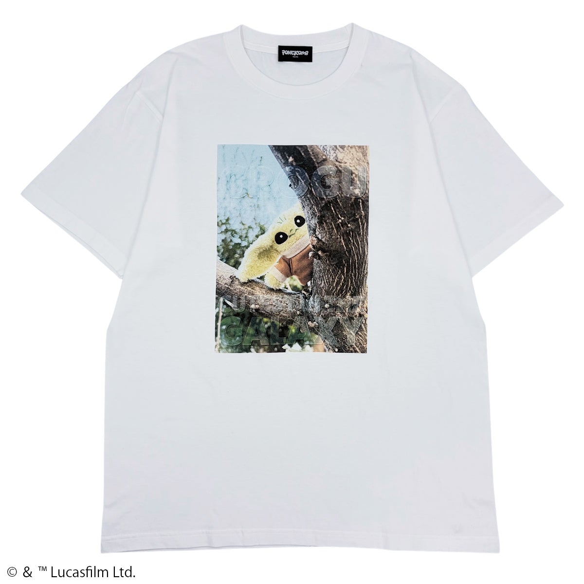 STAR WARS】グローグー/ひょっこり/実写Tシャツ(PONEYCOMB TOKYO