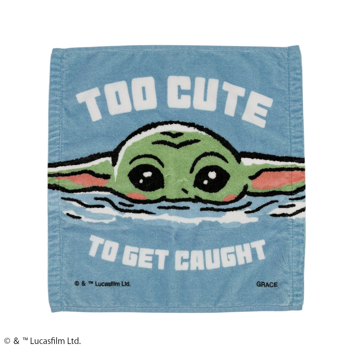 STAR WARS】グローグー/TOO CUTE TO GET CAUGHT/ハンドタオル