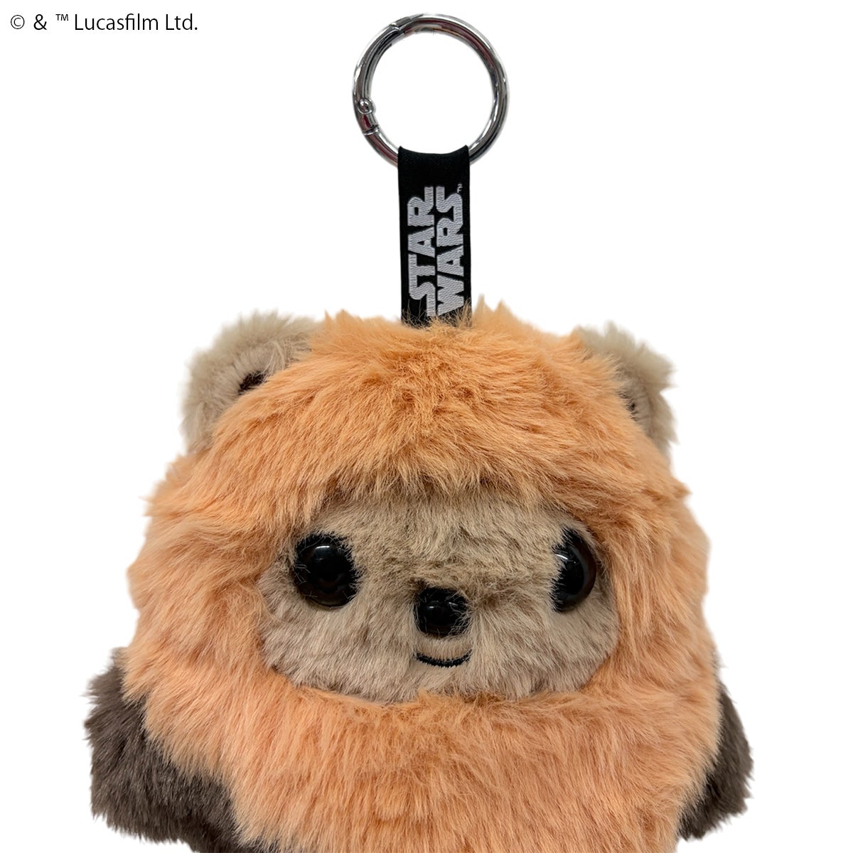 STAR WARS】イウォーク/ふわふわマスコットポーチ＆チャーム(PONEYCOMB
