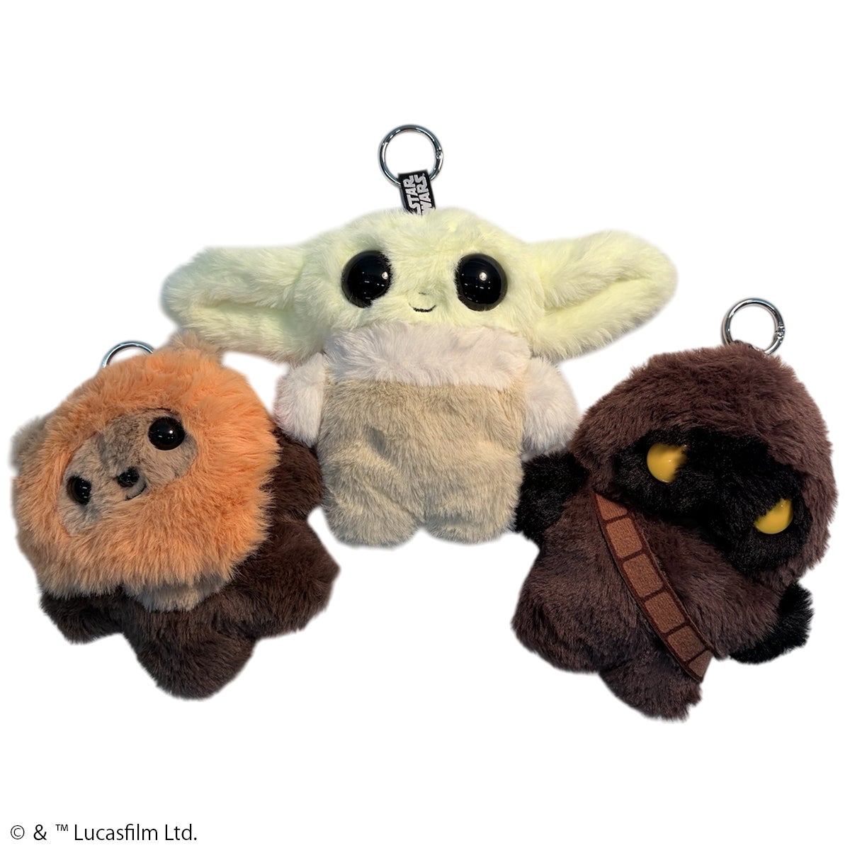 STAR WARS】グローグー/ふわふわマスコットポーチ＆チャーム＜受注