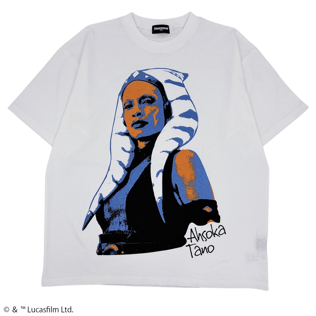 STAR WARS】アソーカ・タノ/グラフィックTシャツ(PONEYCOMB TOKYO