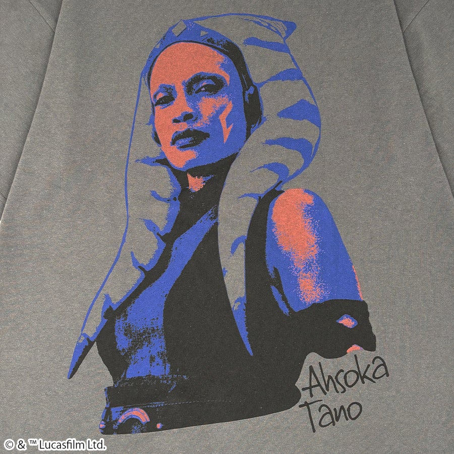 STAR WARS】アソーカ・タノ/グラフィックTシャツ(PONEYCOMB TOKYO