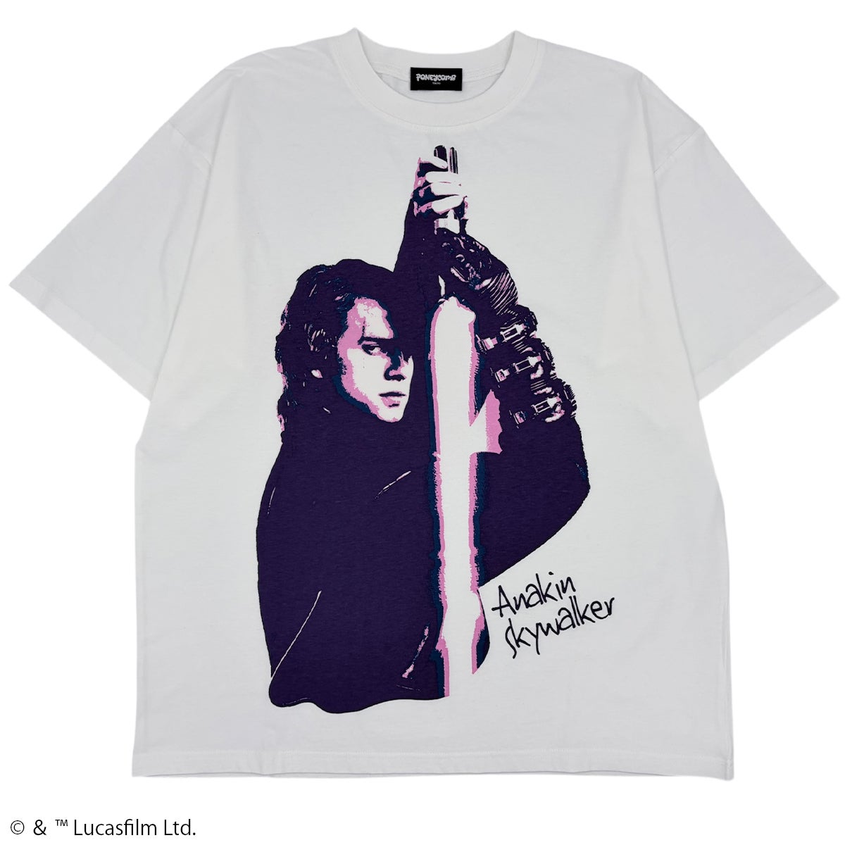 【レア】スターウォーズ アナキン・スカイウォーカー Tシャツ コミコン2024 公式] スター・ウォーズ セレブレーション 先行商品 アナキン・スカイ