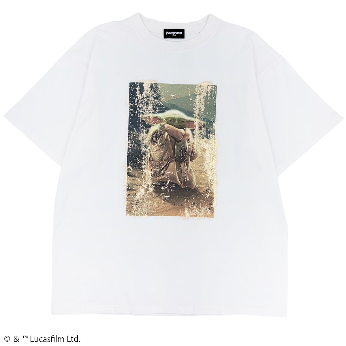 STAR WARS】グローグー/箔加工Tシャツ(PONEYCOMB TOKYO) | PONEYCOMB