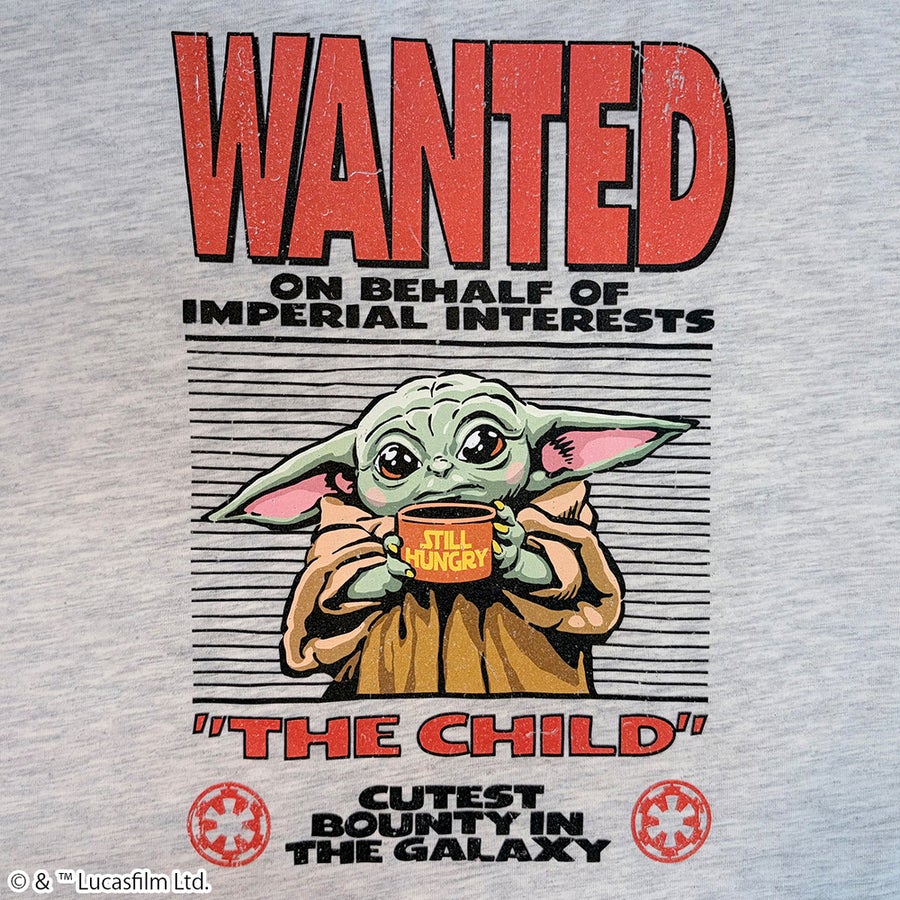 STAR WARS】グローグー/ロングスリーブTシャツ(PONEYCOMB TOKYO