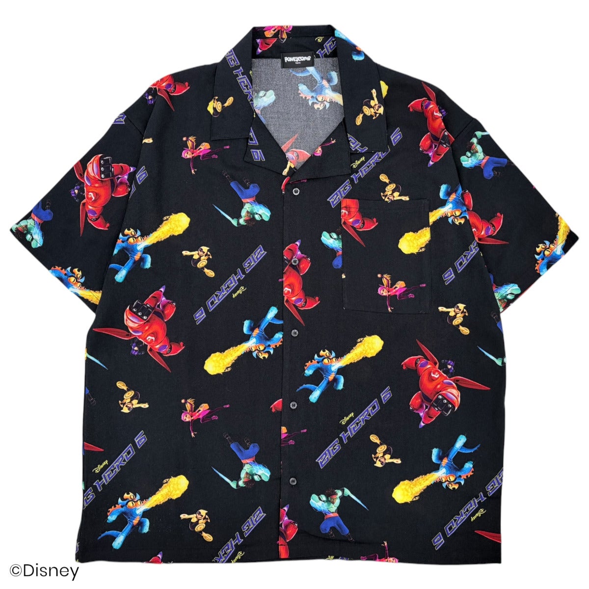 【Disney】リロ＆スティッチ　総柄アロハシャツPONEYCOMB TOKYO Disney】リロ＆スティッチ/試作品集合/Tシャツ(PONEYCOMB TOKYO