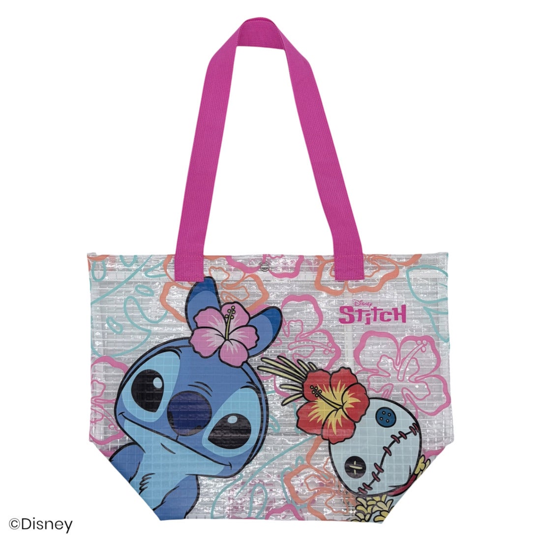 パニカムトーキョー スティッチ スクランプ リバーシブル2wayトートバッグ Disney】スティッチ＆スクランプ/PVCバッグ(PONEYCOMB TOKYO