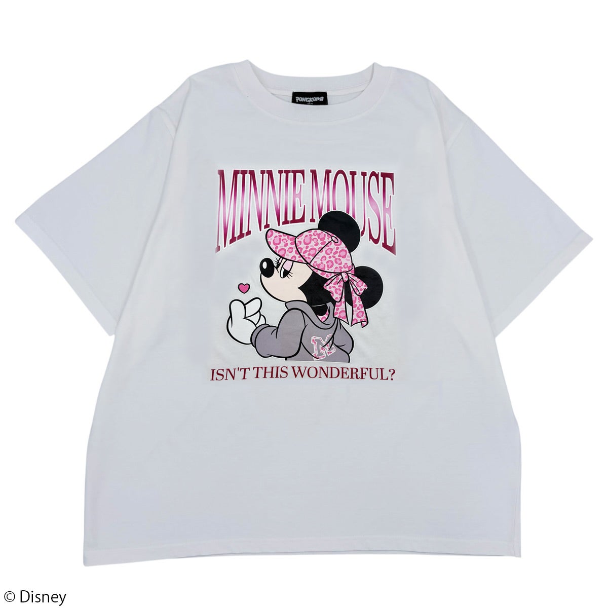 Disney】ミニーマウス/ヒョウ柄/Tシャツ(PONEYCOMB TOKYO) | PONEYCOMB