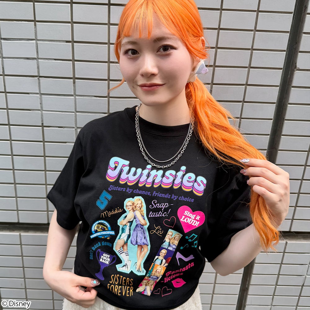 Disney】うわさのツインズ リブとマディ/Tシャツ(PONEYCOMB TOKYO