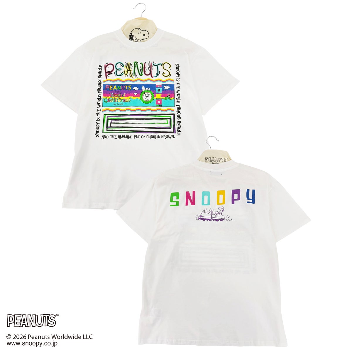 PEANUTS】スヌーピー/Tシャツ(ハンガーカバーSET)(PONEYCOMB TOKYO