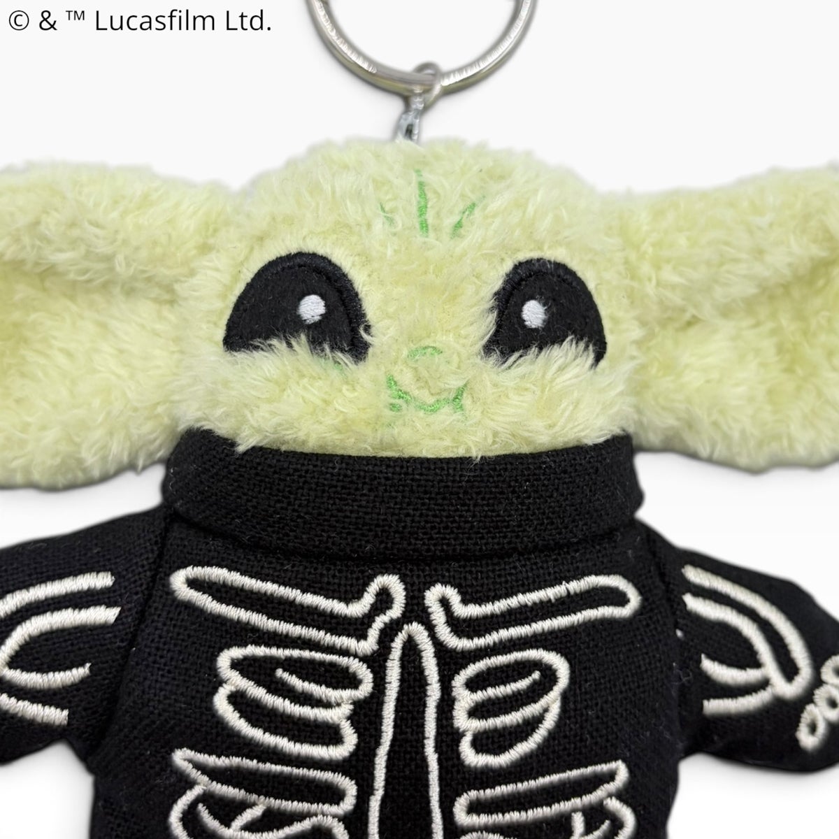 STAR WARS】グローグー/スケルトン/ふわふわマスコットチャーム（巾着